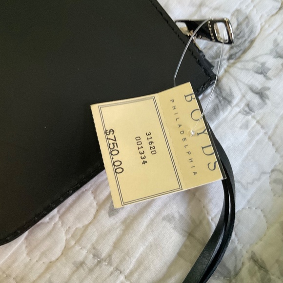 Orciani Carioca Leather Bag Tote - Black Fun Multicolor w/ Separate Wristlet NWT - Picture 8 of 16